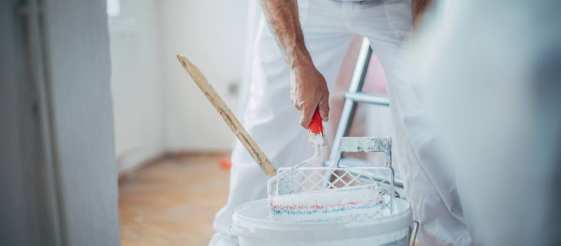 peinture crépi intérieur